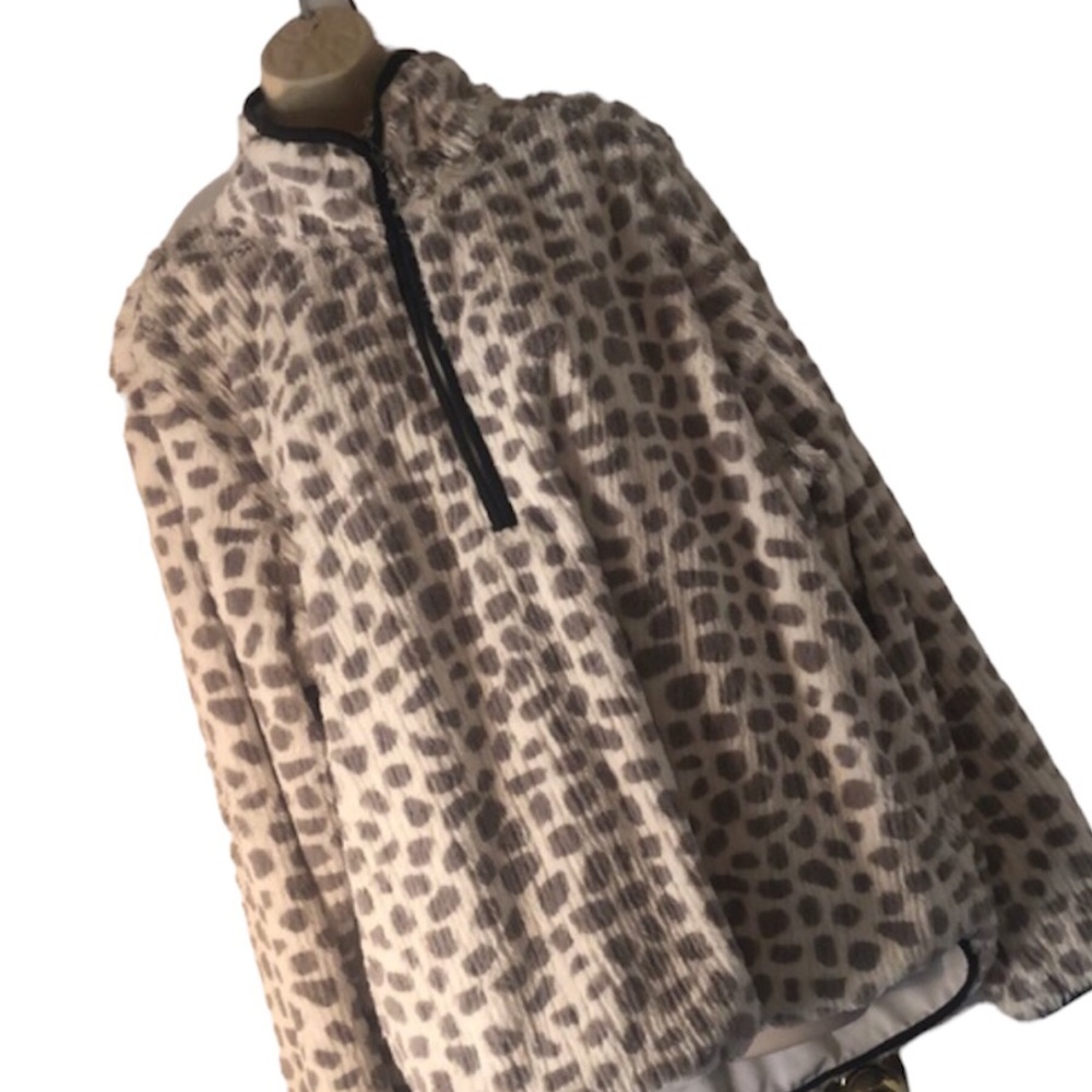 Woman’s half zip fall soft honey hush cozy teddy pullover sweater jacket